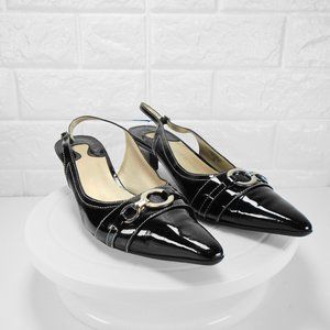 Jones New York Pointy Toe Sling Backs